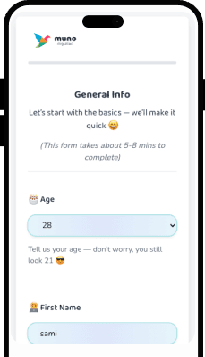 Fill Out a Short Form
